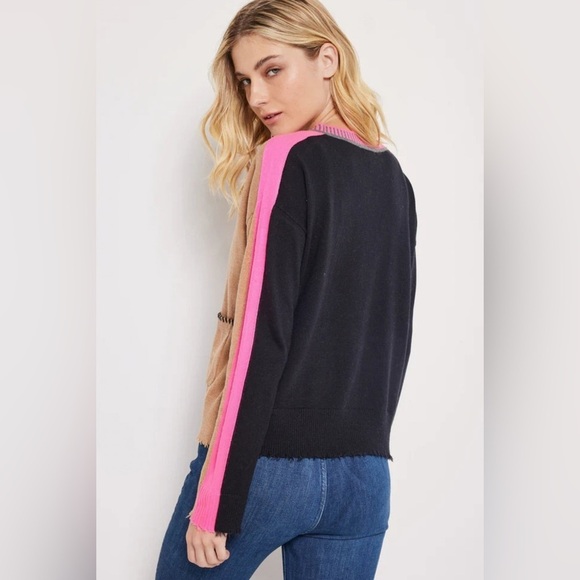 NWT! Lisa Todd Size S • Pocket Pleaser Cotton Cashmere Cardigan Sweater Jumper. - Picture 2 of 5